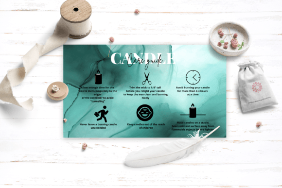 Candle Care Canva Template: A Simple Solution for Professional Design Needs