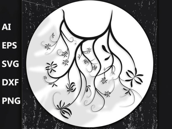 Flower Vector Element 12