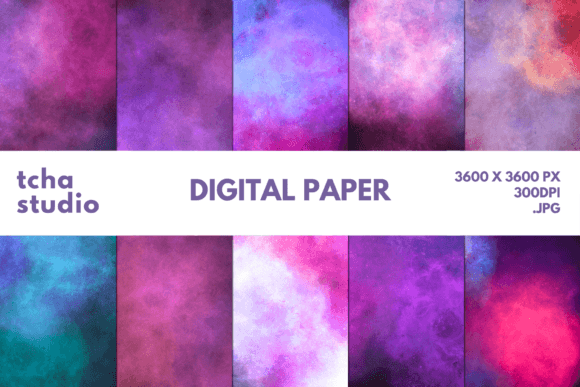 Galaxy Space 2 Digital Papers