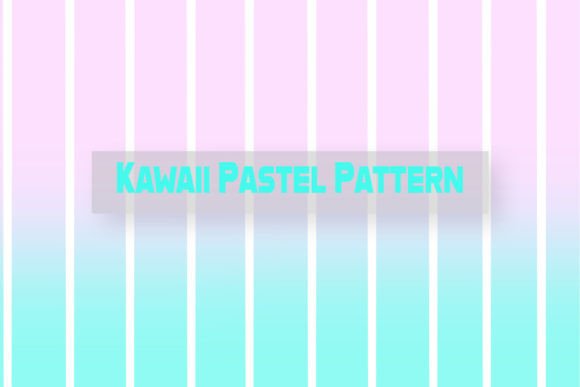 Kawaii Pastel Stripes: A Versatile and Adorable Design Element for Creative Projects