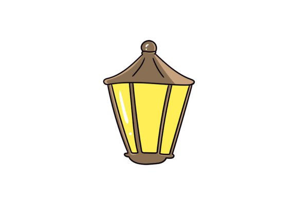 Latern Vector Lamp Illustration