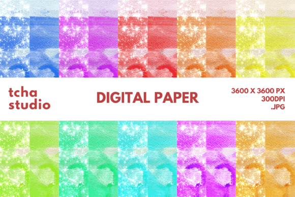 Refreshing Watercolor Digital Papers: A Versatile Tool for Creative Projects and Business Use