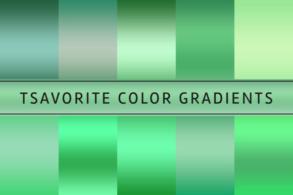 Tsavorite Color Gradients for Stunning Designs