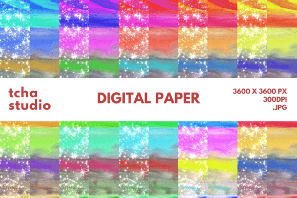 Under the Sea Watercolor Digital Papers
