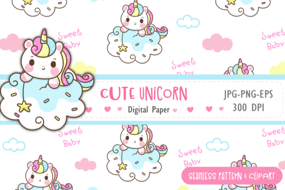 Unicorn Seamless Pattern: A Versatile Design for Creative Projects