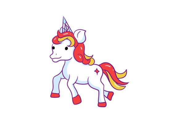 Unicorn Vector SVG for Creative Projects