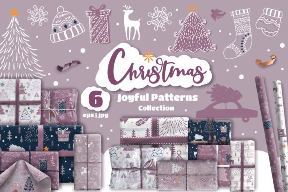 Winter Christmas Pattern Pack Vol 02